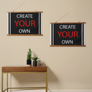Create Your Own - personalised Set / Landscape Hanging Tapestry