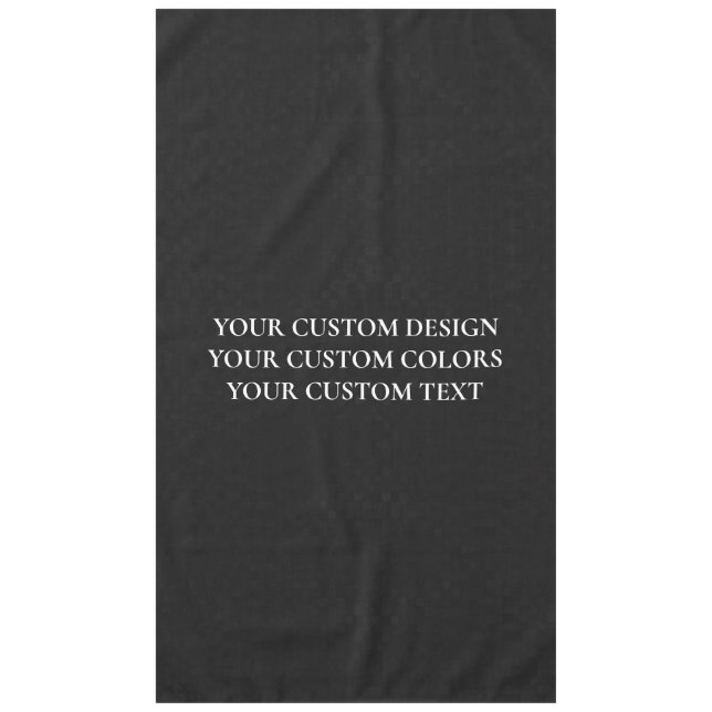 Create Your Own Personalised Tablecloth (Front)