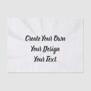 Create Your Own Personalised Tissue Paper