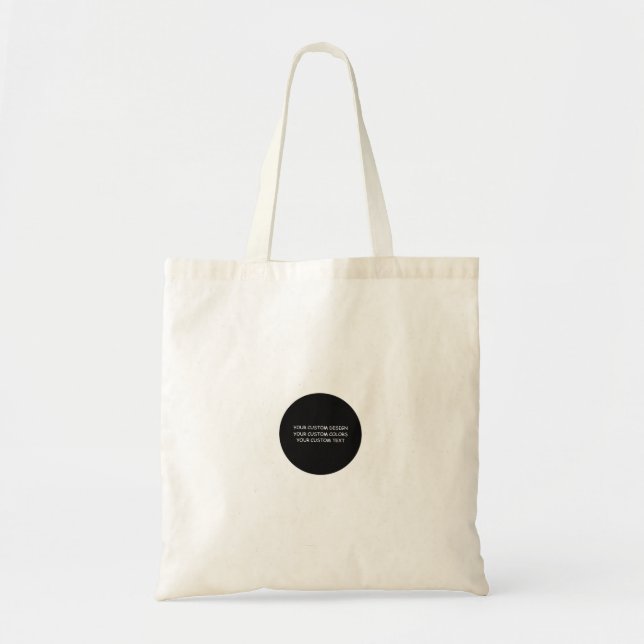 Create Your Own Personalised Tote Bag (Front)