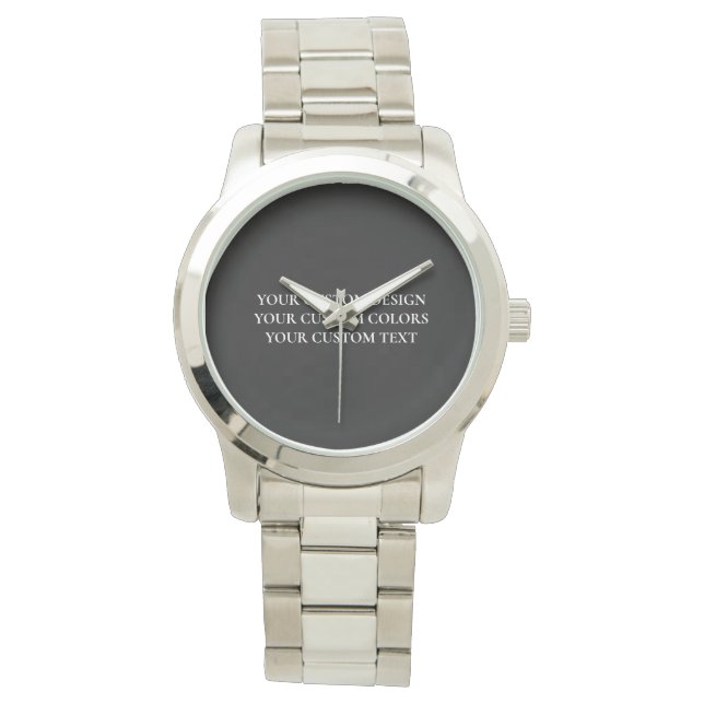 Create Your Own Personalised Watch (Front)