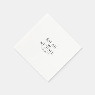 Create Your Own - Personalised Wedding Napkin