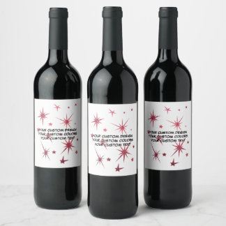 Create Your Own Personalised Wine Label