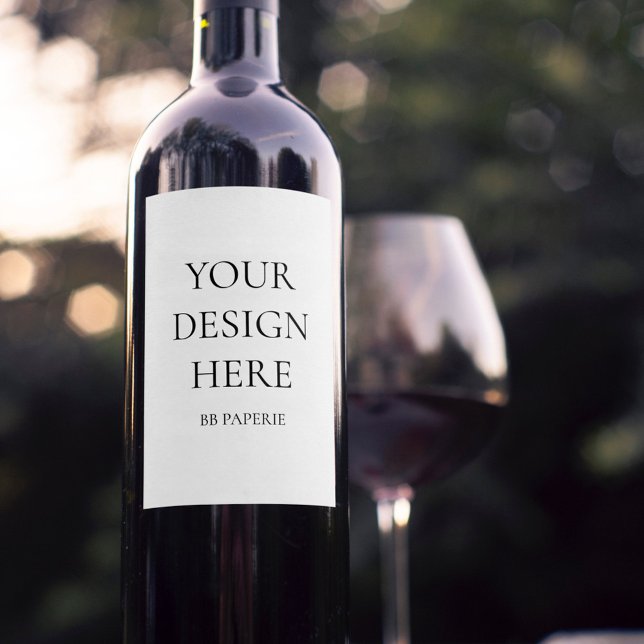 Create Your Own Personalised Wine Label (Creator Uploaded)