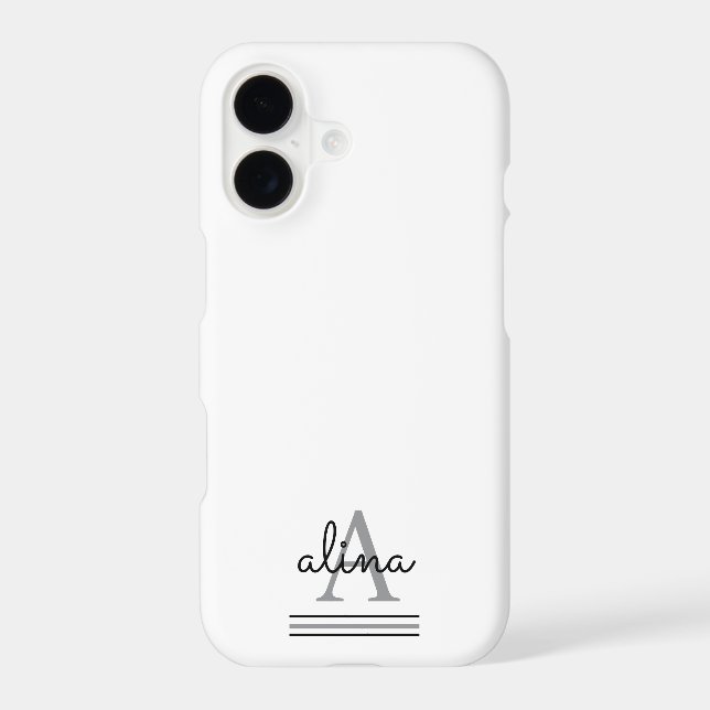 Create Your Own Personalize Monogram (Back)