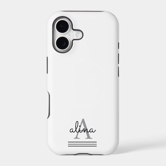Create Your Own Personalize Monogram (Back)