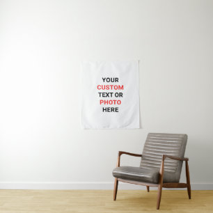 Create Your Own Personalize Small Size Tapestry