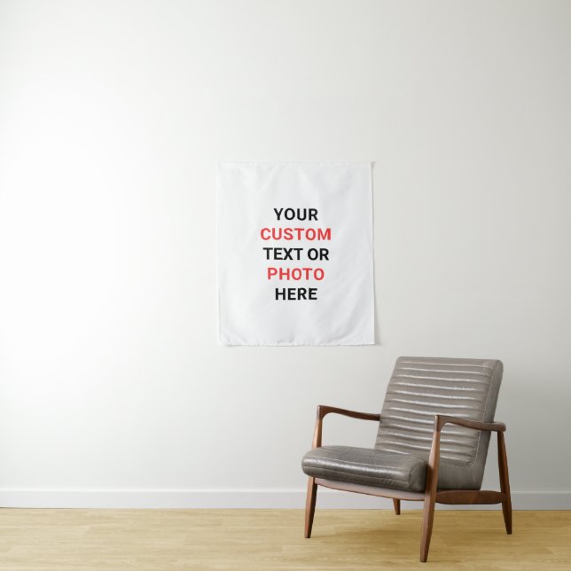 Create Your Own Personalize Small Size Tapestry (In Situ)