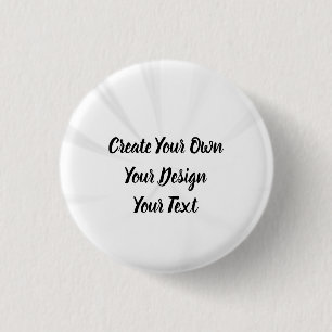 Create Your Own Personalized 3 Cm Round Badge