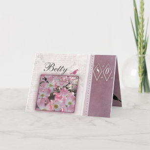 Create your own personalized 80th birthday card