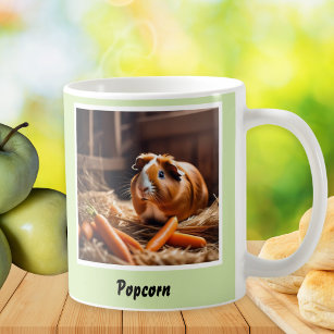 Create Your Own Personalized Guinea Pig Photo Coffee Mug