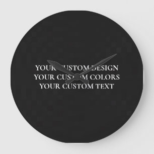 Create Your Own Personalized Large Clock