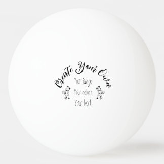 Create Your Own Personalized Ping Pong Ball