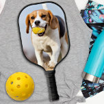 Create Your Own Pet Dog Custom Photo Personalised  Pickleball Paddle<br><div class="desc">Custom photo pickleball paddle of your best friend. Customise these pickleball paddles with your favourite family, pet, dog, kids photos. Great gift to all pickleball lovers, dog lovers, dog mum and dog dad. COPYRIGHT © 2020 Judy Burrows, Black Dog Art - All Rights Reserved . Create Your Own Pet Dog...</div>