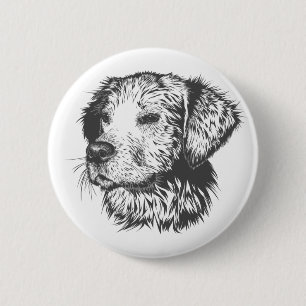 Create Your Own Pet Dog Customised 6 Cm Round Badge