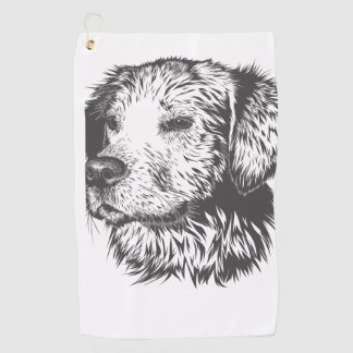 Create Your Own Pet Dog Customized Golf Towel