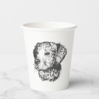 Create Your Own Pet Dog Customized Paper Cups