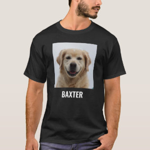Create Your Own Pet Dog Photo T-Shirt