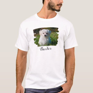Create Your Own Pet Dog Photo  T-Shirt