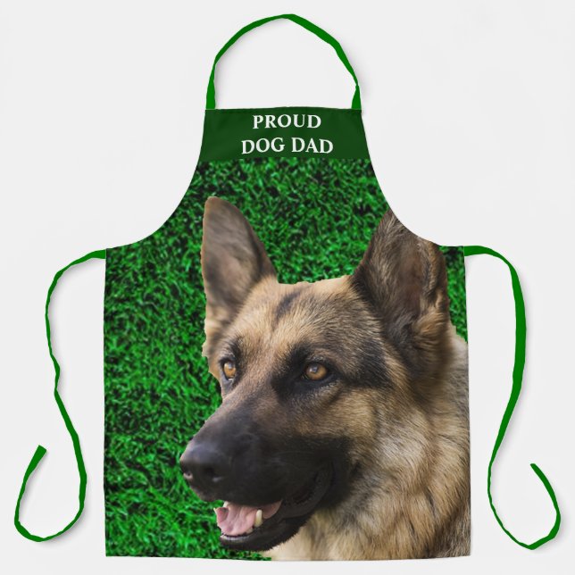 Create Your Own  Pet  Family Photo All Over Print Apron (Front)