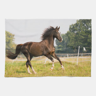 Create Your Own Pet Horse Photo Custom Picture Tea Towel
