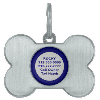 Create Your Own Pet Name Tag
