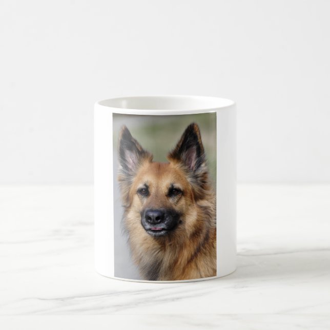 Create your own pet photo coffee mug (Center)