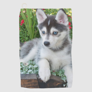 Create Your Own Pet Photo Custom Picture Golf Towel