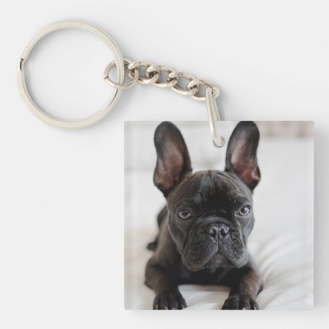 Create Your Own Pet Photo Key Ring (Front)