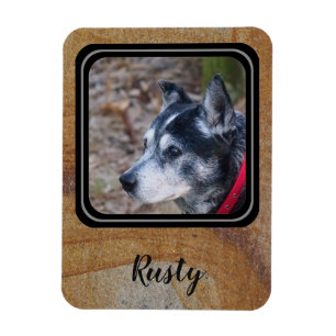 Create your own pet photo magnet