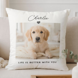 Create Your Own Pet Photo Simple Script Modern Cushion