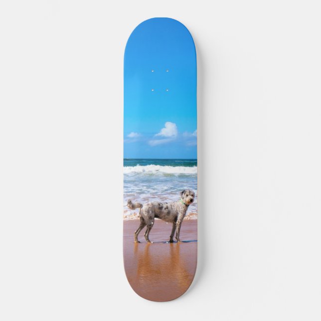 Create Your Own Pet Photo Skateboard (Front)