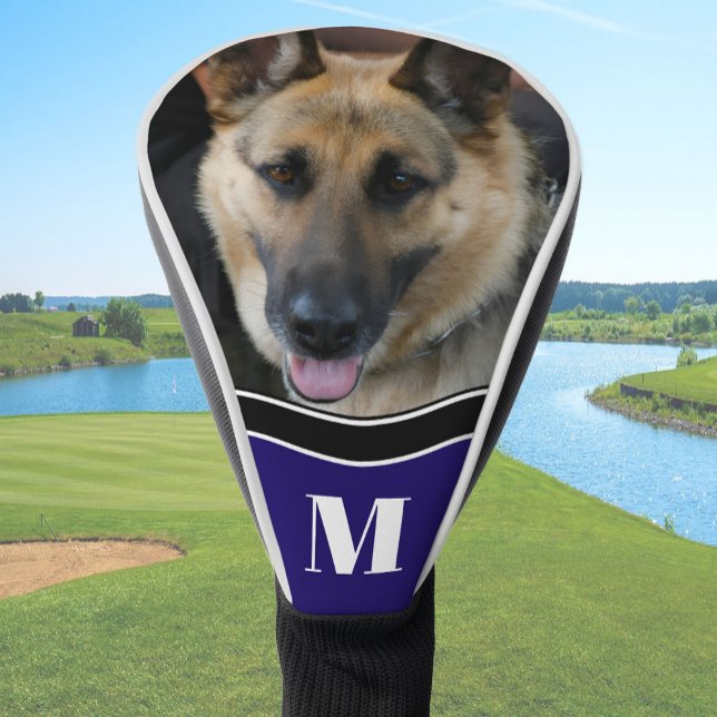 Create Your Own Pet Photo Template German Shepherd Golf Head Cover (Creator Uploaded)