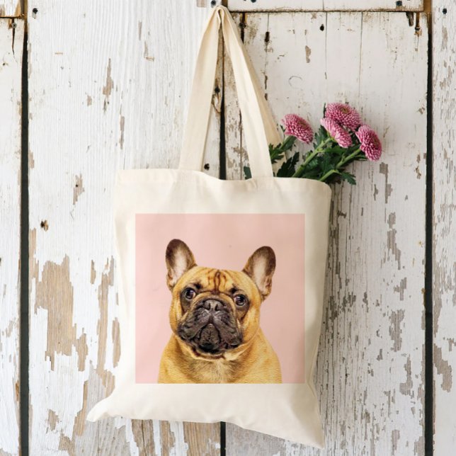 Create Your Own Pet Portrait Tote Bag (Creator Uploaded)