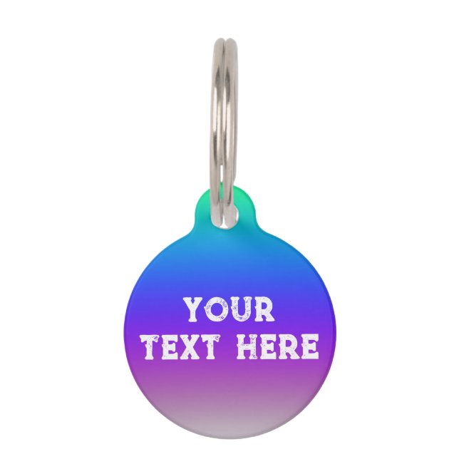 Create your own pet tag (Front)