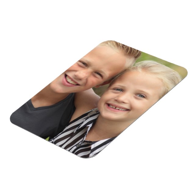 Create Your Own Photo 3" x 4" Flexible Photo Magne Magnet (Left Side)