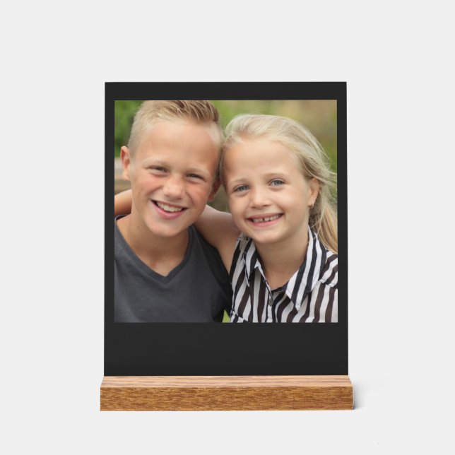 Create Your Own Photo Acrylic Sign (Front)