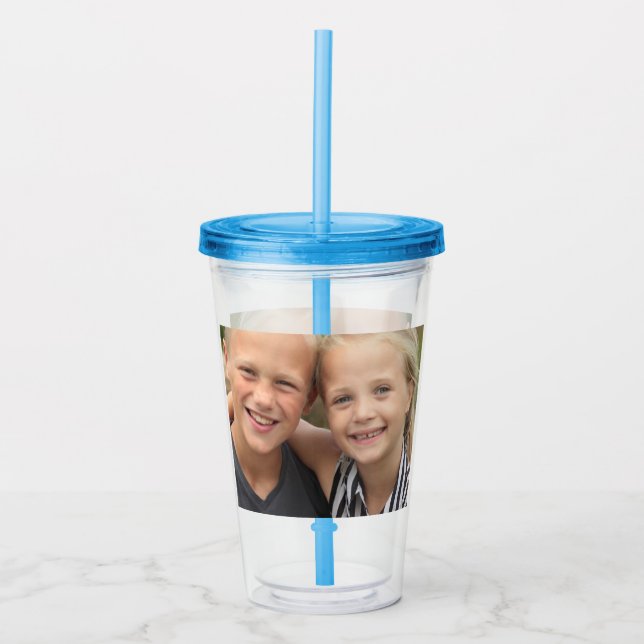 Create Your Own Photo  Acrylic Tumbler (Front)