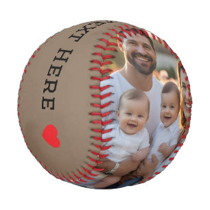Create Your Own Photo And Text Baseball