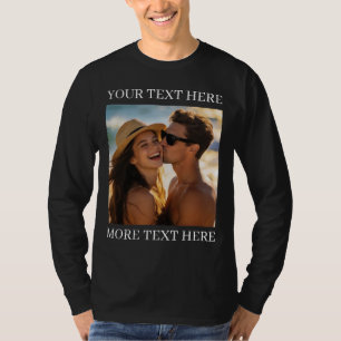 Create Your Own Photo and Text T-Shirt
