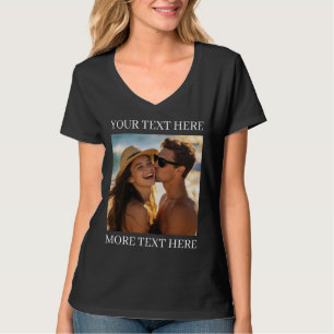 Create Your Own Photo and Text T-Shirt