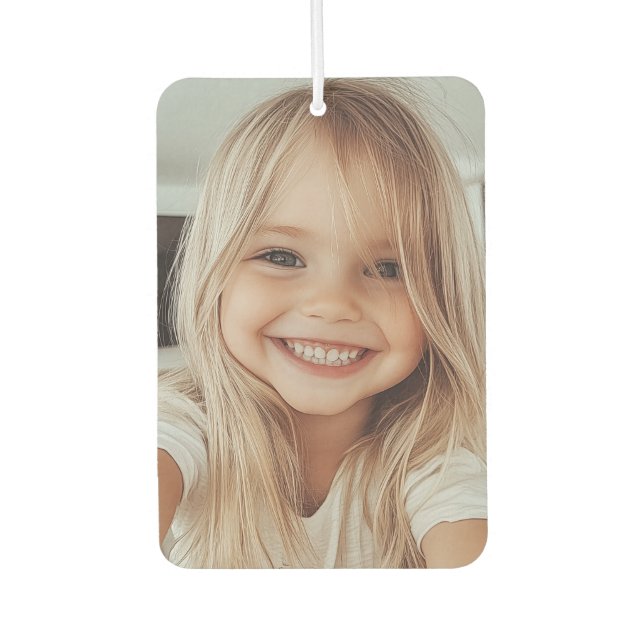 Create your own photo Auto fragrance Car Air Freshener (Front)