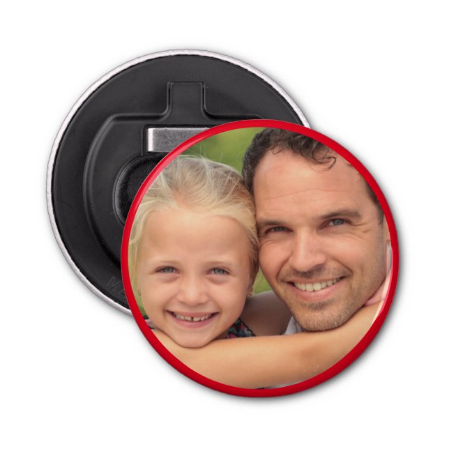 Create your own photo bottle opener (Front)