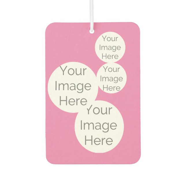 CREATE YOUR OWN PHOTO car Air Freshener (Front)