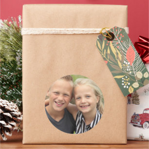 Create Your Own Photo  Classic Round Sticker