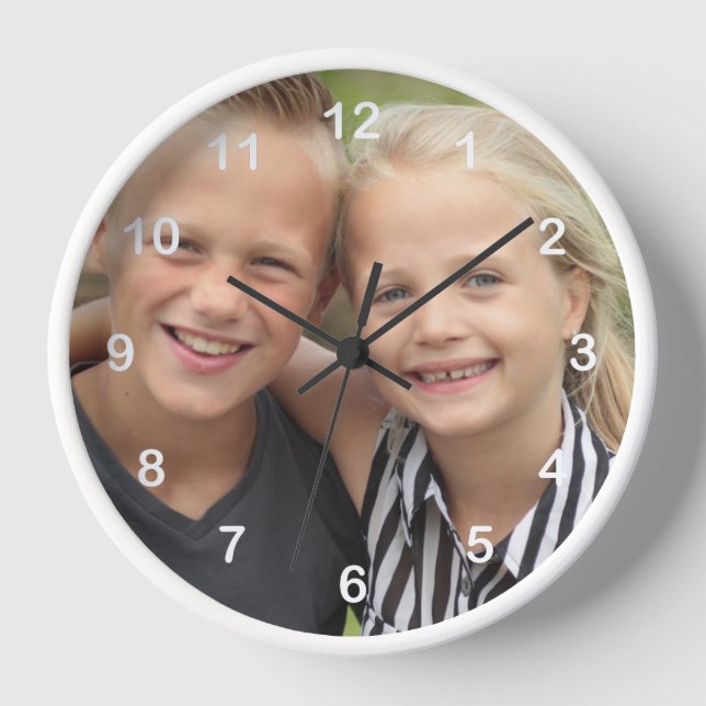 Create Your Own Photo Clock (Front)