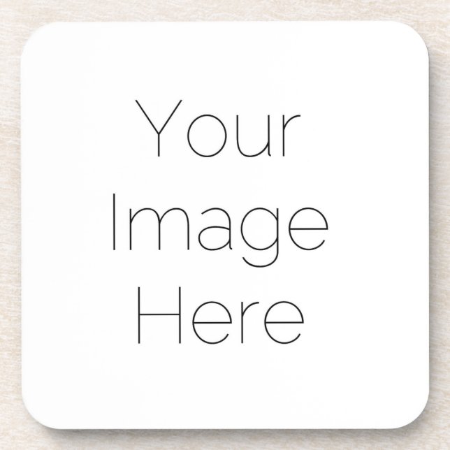 Create your own photo coaster plastic  (Front)