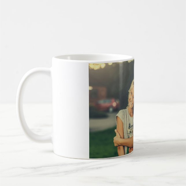 Create Your Own Photo Coffee Mug (Left)