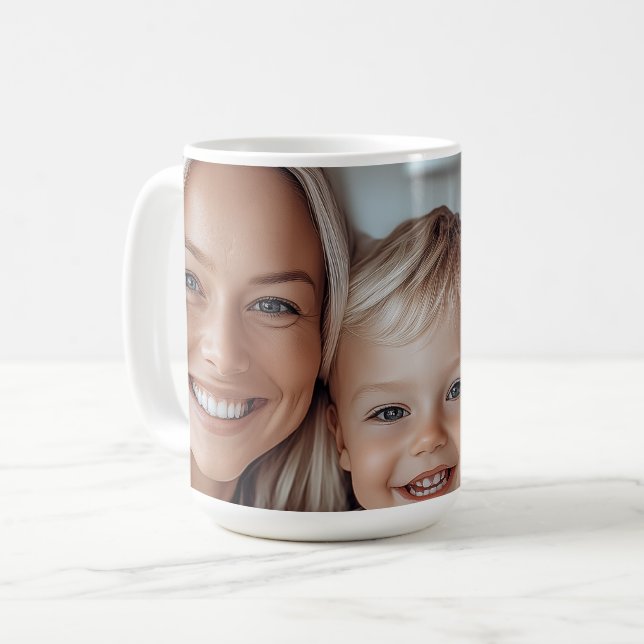 Create Your Own Photo Coffee Mug (Front Left)