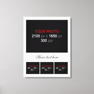 Create Your Own Photo Collage 004 Canvas Print